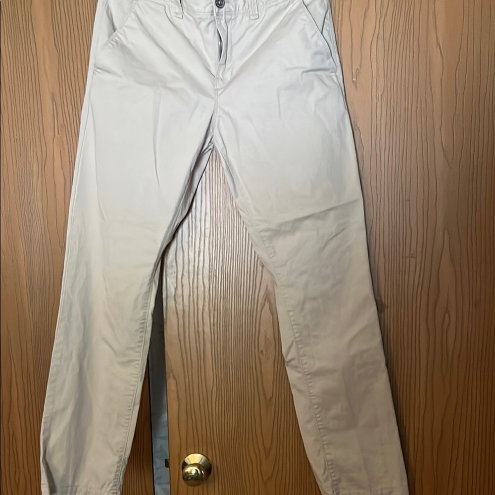 Express Tan Chinos Classic Straight Leg